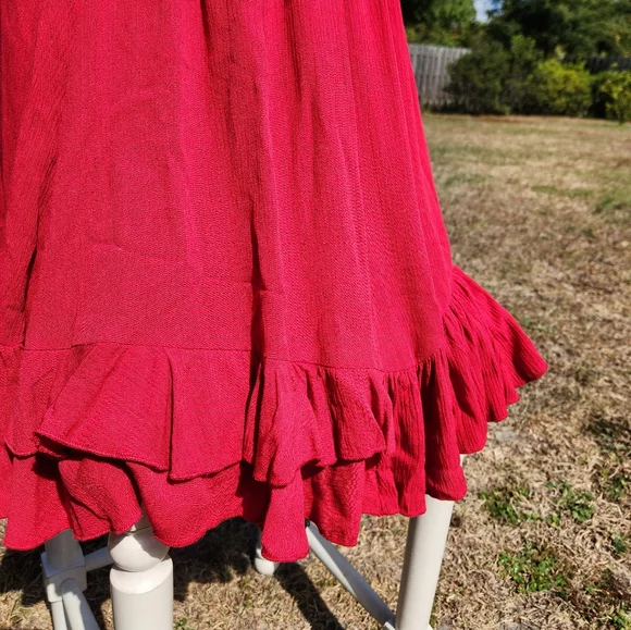 `ღ´- ♥ -`ღ´ Stunning Red Lace Front Dress `ღ´- ♥ -`ღ´ - Picture 8 of 17